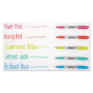 Sharpie® Fine Tip Permanent Marker, Fine Bullet Tip, Assorted Limited Edition Color Burst And Classic Colors, 24-pack freeshipping - TVN Wholesale